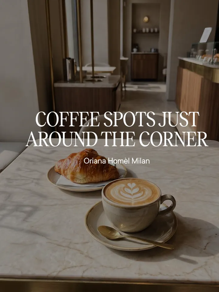 🇬🇧
The kind of places you find just around the corner.
Five coffee spots within walking distance from Oriana Milan: fr…