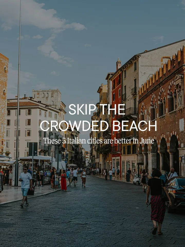 🇬🇧
Not every summer needs the beach.

In June, Italy’s cities have their own kind of light: concerts in Milan, opera n…